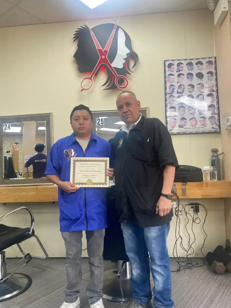 Tribeca Barber & Beauty School Alumni Walter, A Graduate of Our Barber Training Program In New York